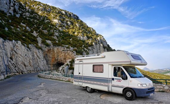 Wohnmobil in Georgien